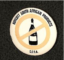 Boycott South African products C.C.S.A. [Canadians Concerned about South Africa]