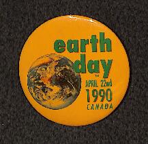 Earth Day April 22nd 1990 Canada