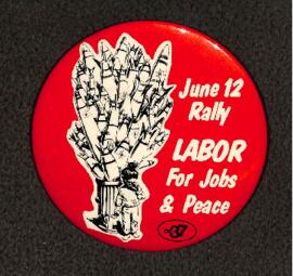 June 12 rally : labor for jobs and peace